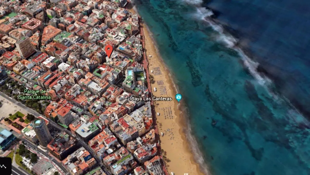 Апартаменты Flatguest Santa Catalina + Beach + Central + Wifi Лас-Пальмас-де-Гран-Канария 0*,